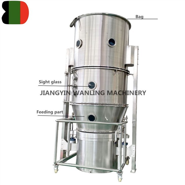 fluid bed granulator dryer machine